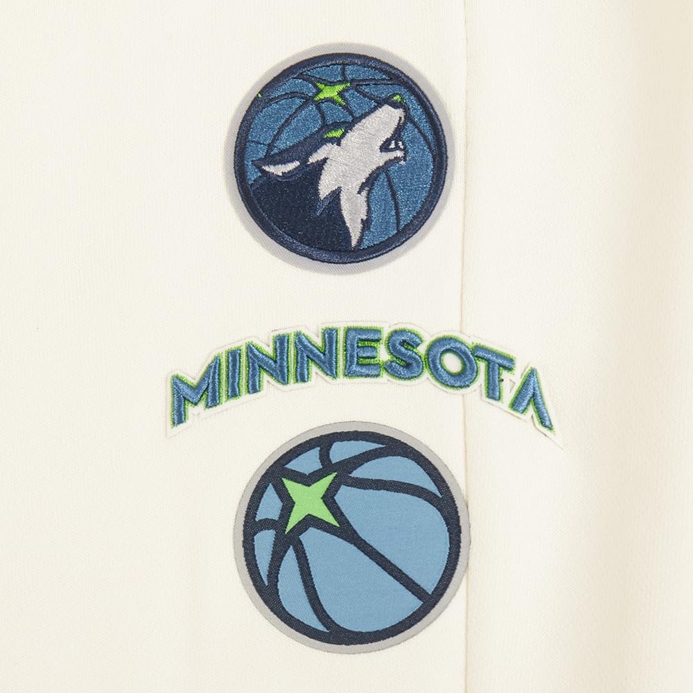 image:imagePro Standard NBA Womens Womens NBA Classic Studio Brushed Back French Terry SweatpantEggshell Midnight Navy