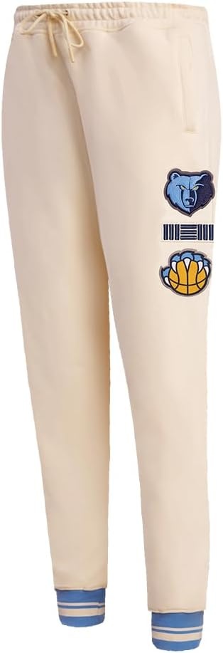 image:imagePro Standard NBA Womens Womens NBA Classic Studio Brushed Back French Terry SweatpantEggshell University Blue