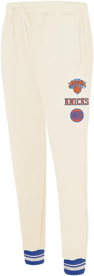 image:imagePro Standard NBA Womens Womens NBA Classic Studio Brushed Back French Terry SweatpantEggshellRoyal Blue