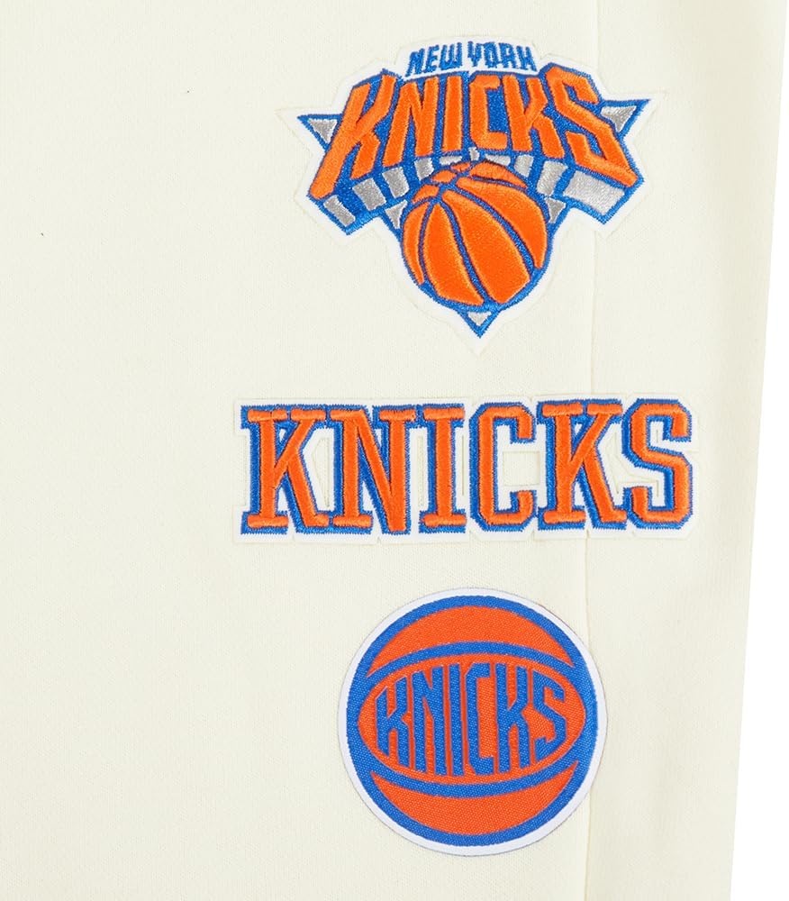 image:imagePro Standard NBA Womens Womens NBA Classic Studio Brushed Back French Terry SweatpantEggshellRoyal Blue