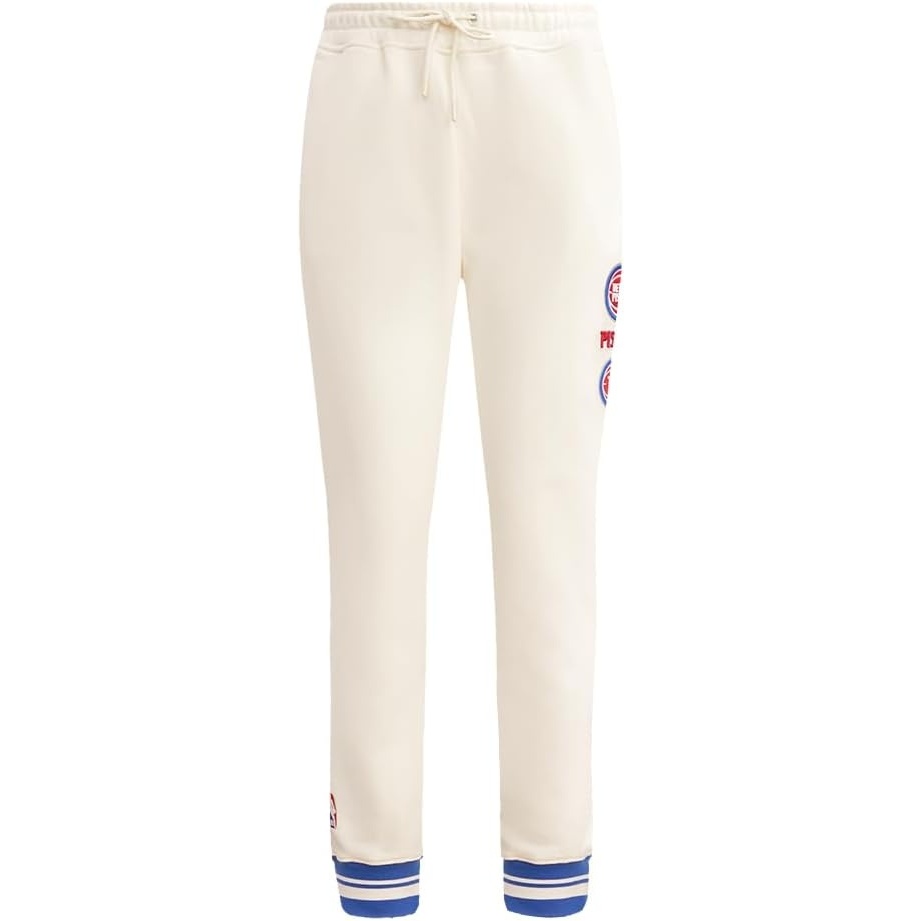 image:imagePro Standard NBA Womens Womens NBA Classic Studio Brushed Back French Terry SweatpantEggshellRoyal Blue