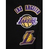 Pro Standard NBA Womens Womens NBA Classic Studio Brushed Back French Terry Sweatpant(Black/Purple/Yellow)
