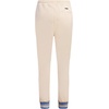 Pro Standard NBA Womens Womens NBA Classic Studio Brushed Back French Terry Sweatpant(Eggshell/ University Blue)