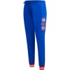 Pro Standard NBA Womens Womens NBA Classic Studio Brushed Back French Terry Sweatpant(Royal Blue/Red)