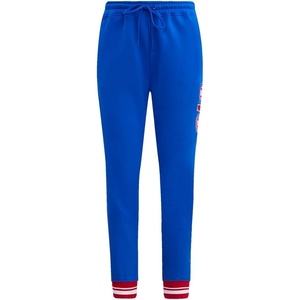 Pro Standard NBA Womens Womens NBA Classic Studio Brushed Back French Terry Sweatpant(Royal Blue/Red)