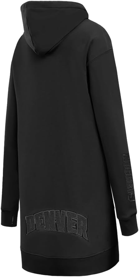 image:imageWomens NBA Classic Hoodie DressTriple Black