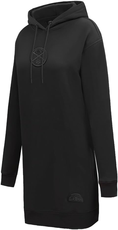 image:imageWomens NBA Classic Hoodie DressTriple Black