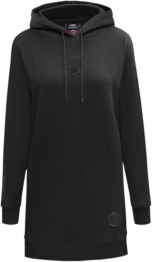 image:imageWomens NBA Classic Hoodie DressTriple Black