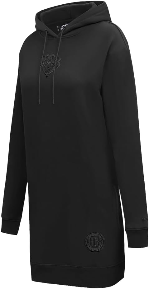 image:imageWomens NBA Classic Hoodie DressTriple Black