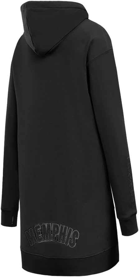 image:imageWomens NBA Classic Hoodie DressTriple Black