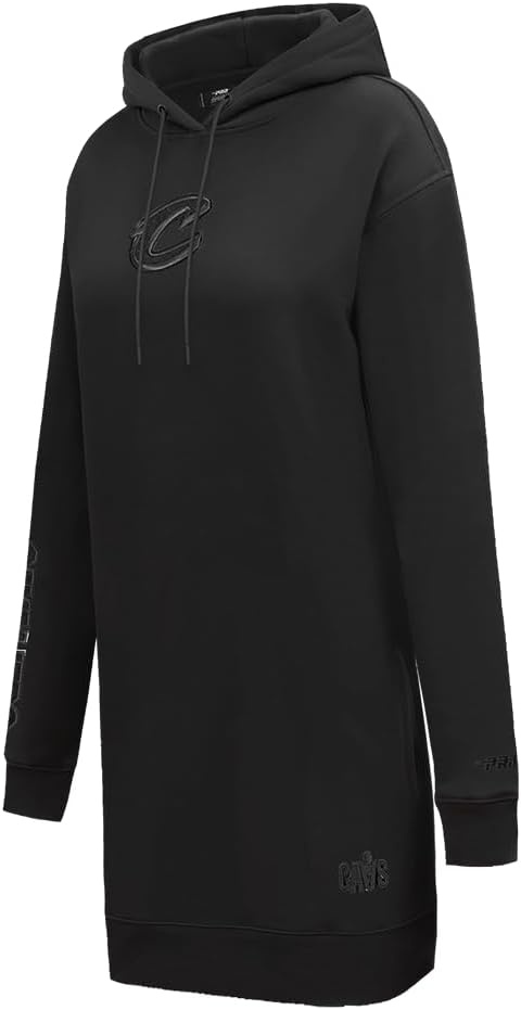 image:imageWomens NBA Classic Hoodie DressTriple Black