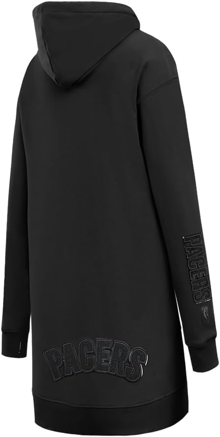 image:imageWomens NBA Classic Hoodie DressTriple Black