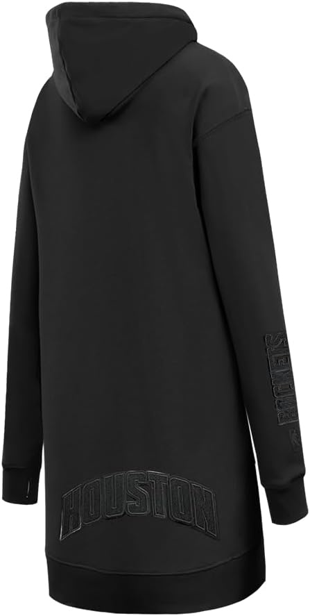 image:imageWomens NBA Classic Hoodie DressTriple Black